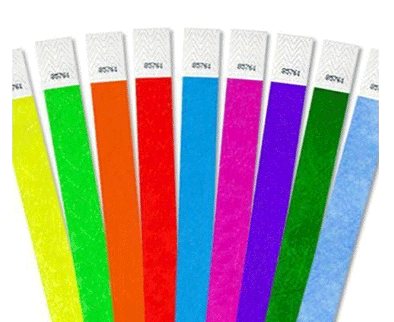 Brazaletes de Papel Tyvek – Personalizados o Sin Personalizar - Imagen 3